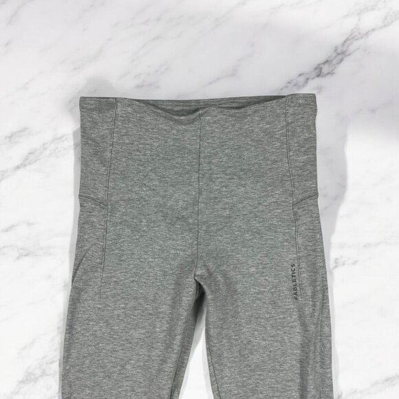Fabletics Live-In High-Waisted Legging Size Small Classic Grey Heather Ankle - Picture 6 of 10